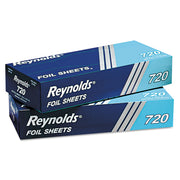Pop-Up Interfolded Aluminum Foil Sheets, 10.75 x 12, 200/Box, 12 Boxes/Carton