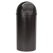 25 gal Capacity - Fire-Safe, Scratch Resistant, Rugged, Dent Resistant, Scratch Resistant, Hinged Door - 42" Height x 18" Diameter - Brown - 1 Each