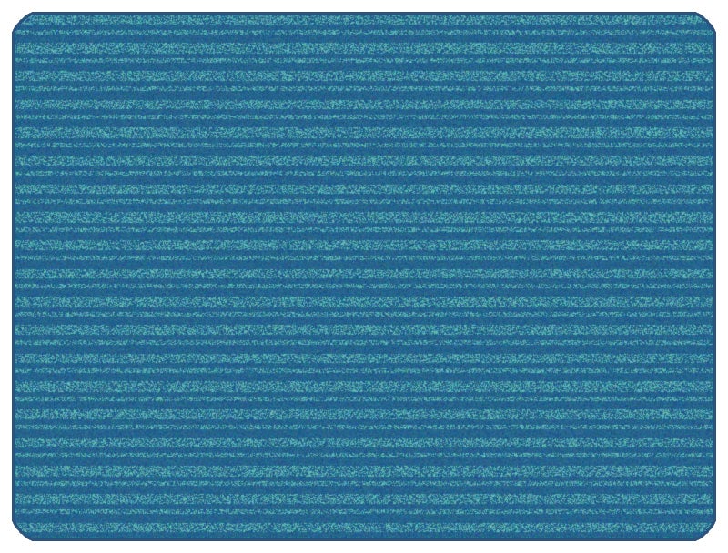 KIDSoft Subtle Stripes Tonal Solid Rug Blue Teal - 3ft x 4ft - Rectangle - Rug Blue Tea