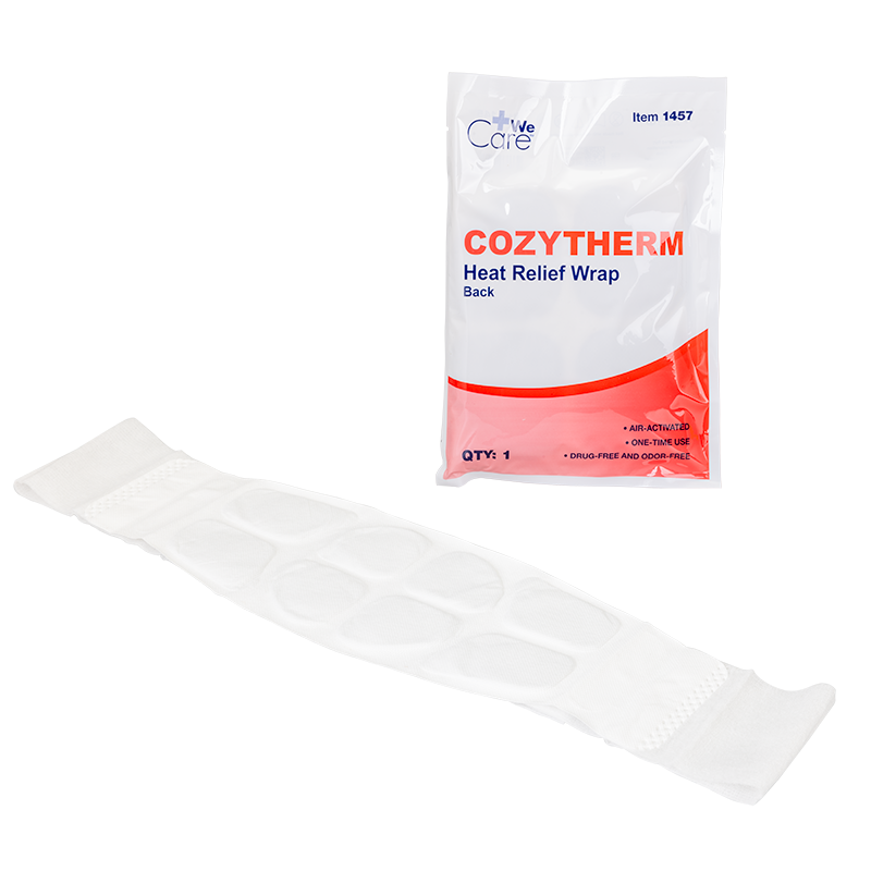 CozyTherm - Heating Relief Wrap - Back,  - 3 bags per Box/10 Boxes per Case