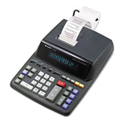3.7 lps - Independent Memory, Sign Change, Backspace Key, Double Zero - AC Supply Powered - 3.1" Height x 8.7" Width x 12.9" Depth - Black - 1 Each
