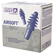 Dpas-30w Airsoft Multiple-Use Earplugs, 27nrr, White Nylon Cord, Be, 100 Pairs