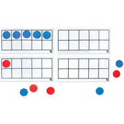 Demo Magnetic Ten Frame with Counters