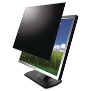 Kantek Secure-View Widescreen Blackout Privacy Filter Black - For 24" Widescreen LCD Monitor, Notebook - 16:9 - Damage Resistant - PET (Film) - Anti-glare - 1 Each