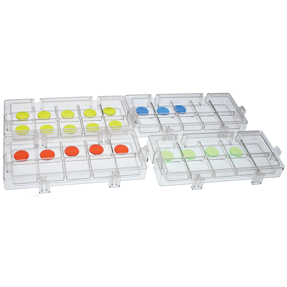 Transparent Deluxe 10 Frame Trays with Counter
