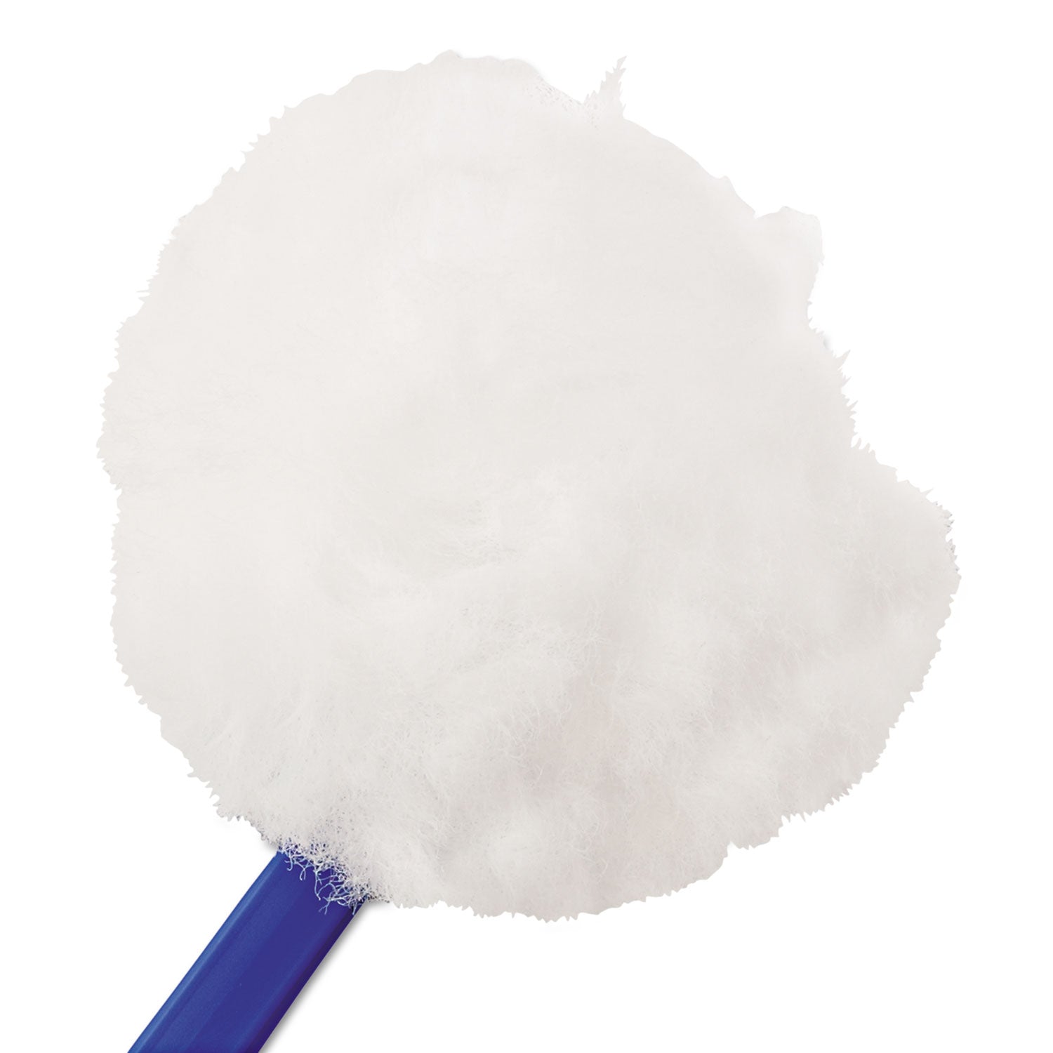 Toilet Bowl Mop, 12" Handle, 5.75" Mop Head, Blue