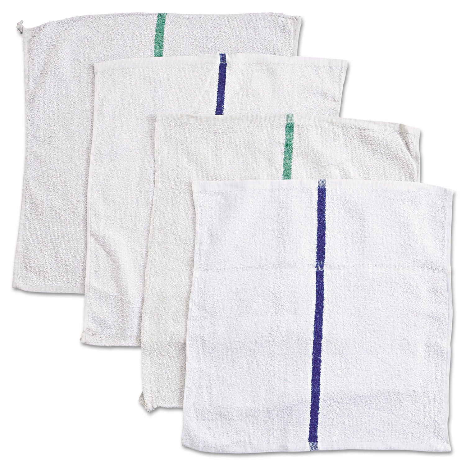 For Office, School, Restaurant - Cloth - Absorbent, Durable, Reusable - White - 60 / Carton