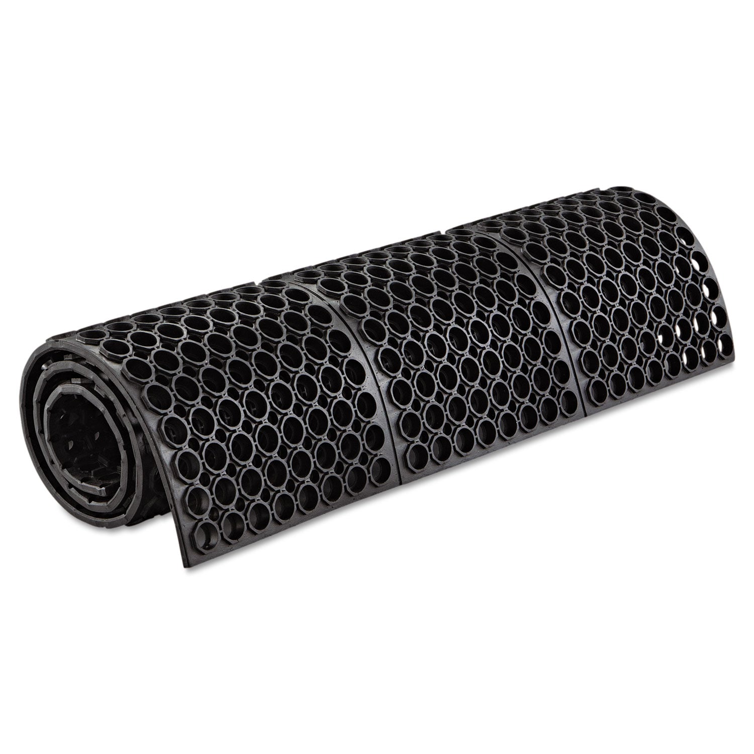Safewalk Heavy-Duty Anti-Fatigue Drainage Mat, General Purpose, 36 X 60, Black