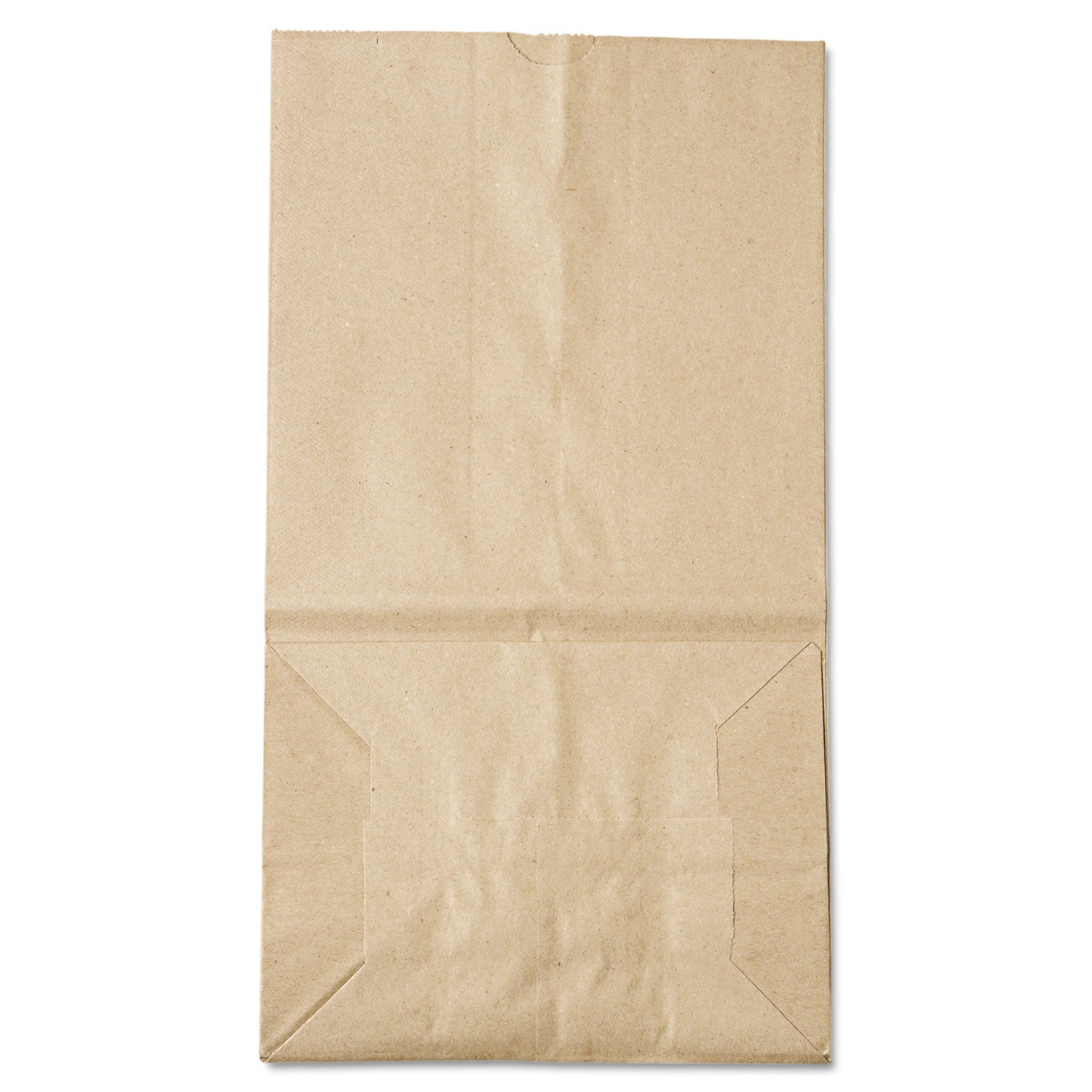 Grocery Paper Bags, #25 Squat Size, 8.25" x 5.25" x 16.13", Natural, 500/Bundle