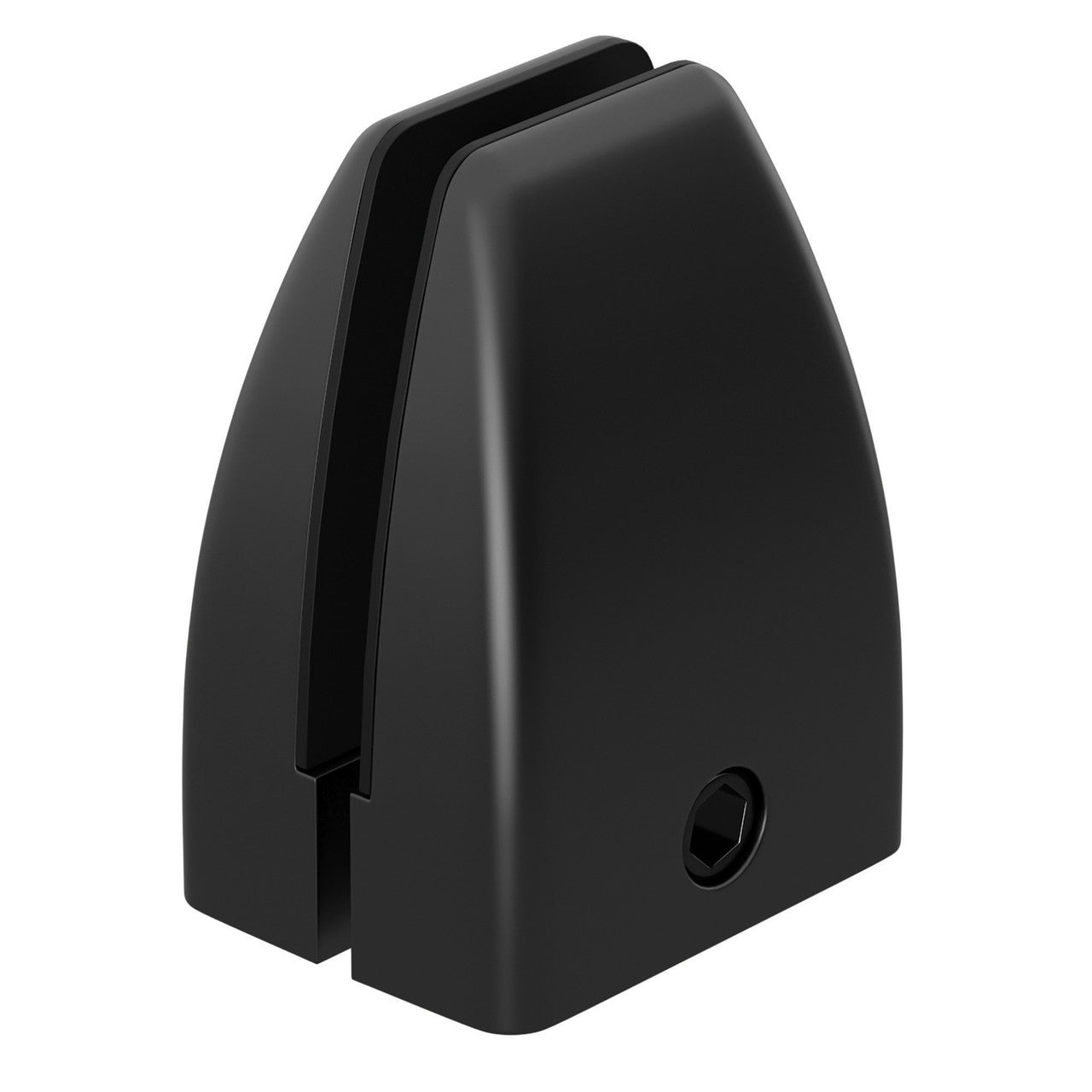 OfficeSource Variant Collection Brackets For Acrylic Modesty Panel - Black