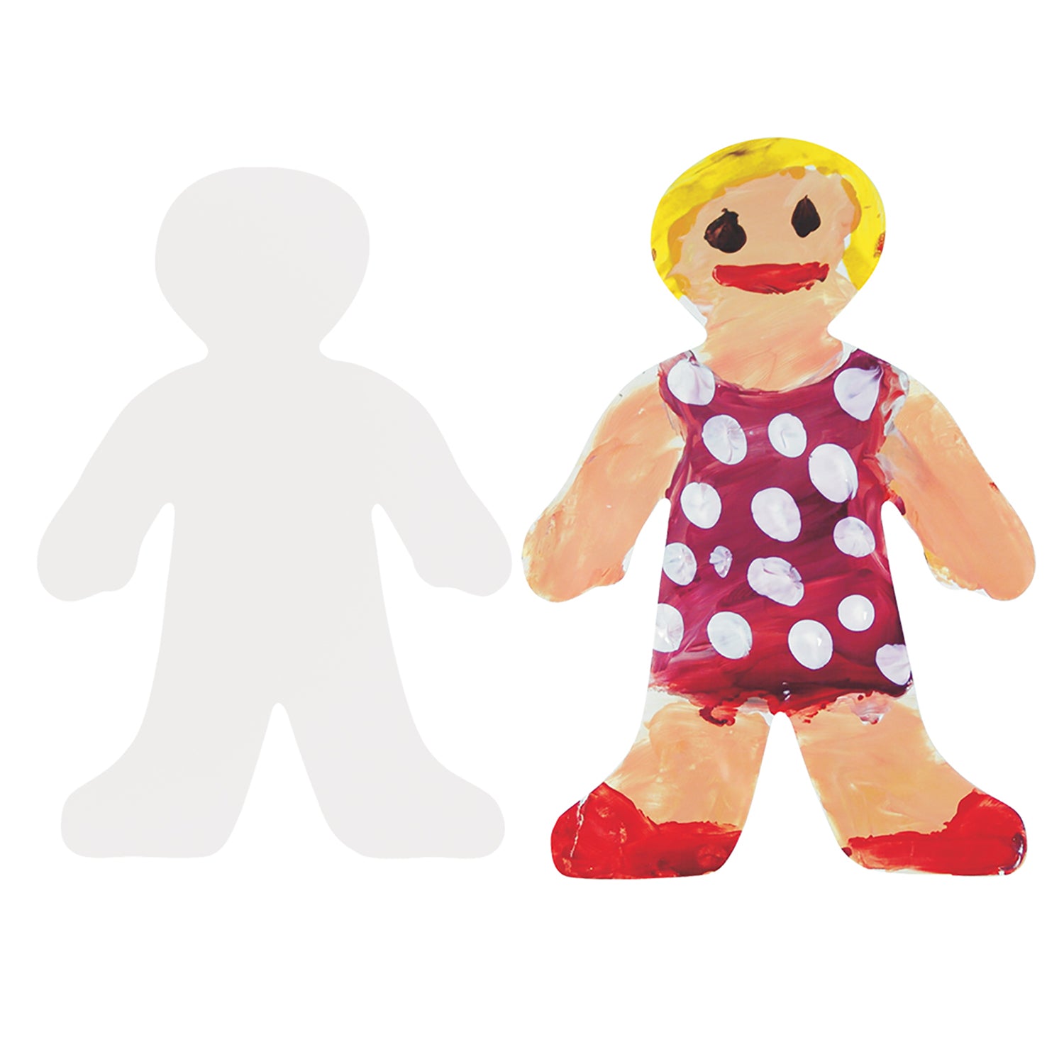 Wee Kid Fingerpaint Paper, 7.5" x 12", Pack of 36