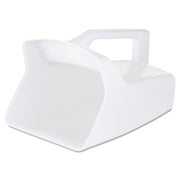 Bouncer Bar/Utility Scoop, 64 oz, Plastic, White