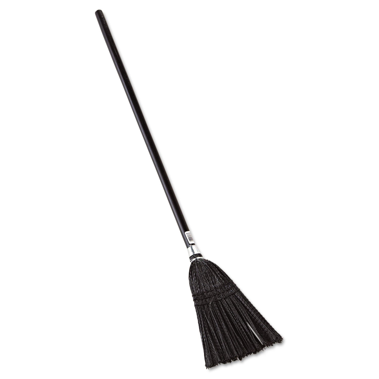 Rubbermaid Commercial Executive Series Lobby Broom - Synthetic Bristle - 7" Overall Length - Wood Handle - 1 Each