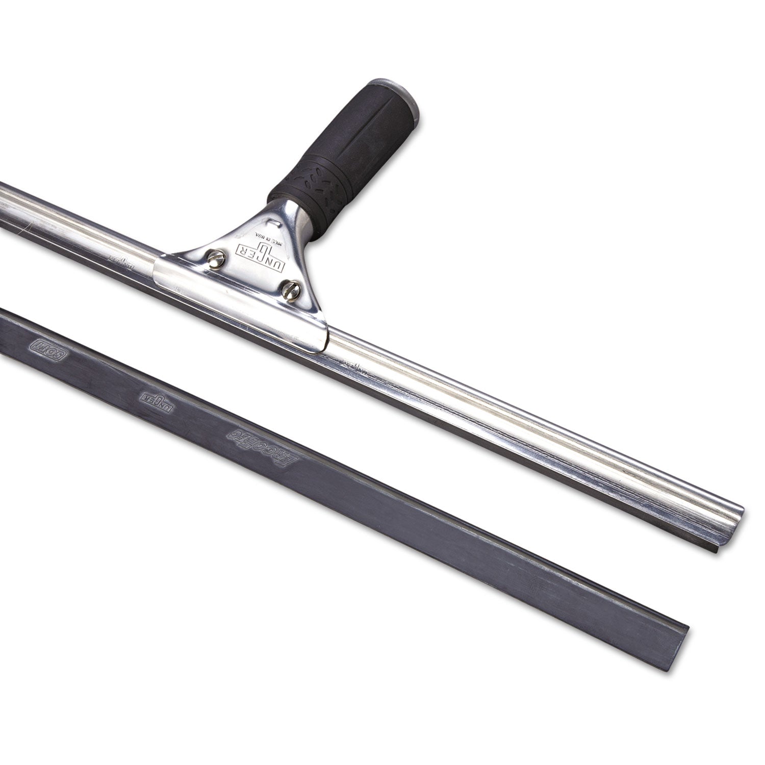 Ergotec Replacement Squeegee Blades, 18" Wide Blade, 12/Pack