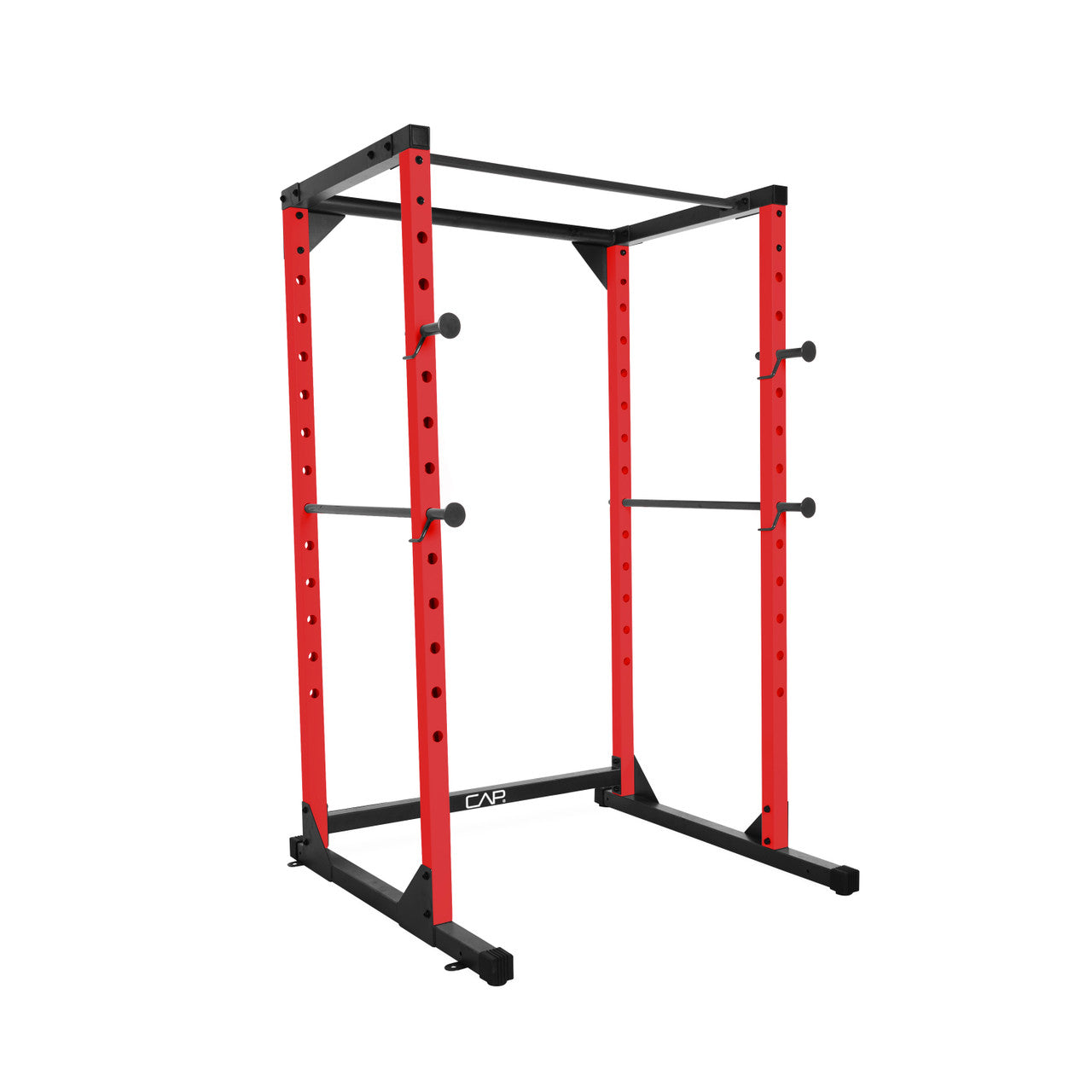 CAP Barbell 6-Foot Full Cage Power Rack, Red