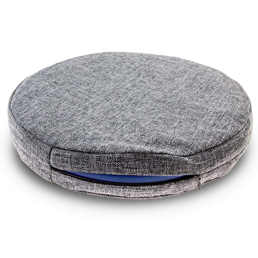 Wiggle Seat - 33cm - Removable Cover - Light Gray Cover