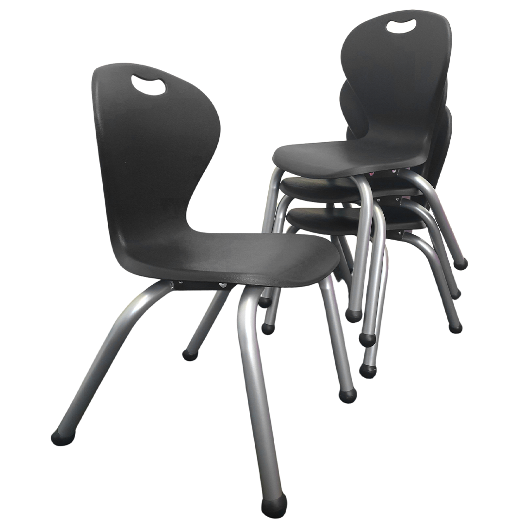ZUUL Chair Series 12'' - Black - Pack of 4
