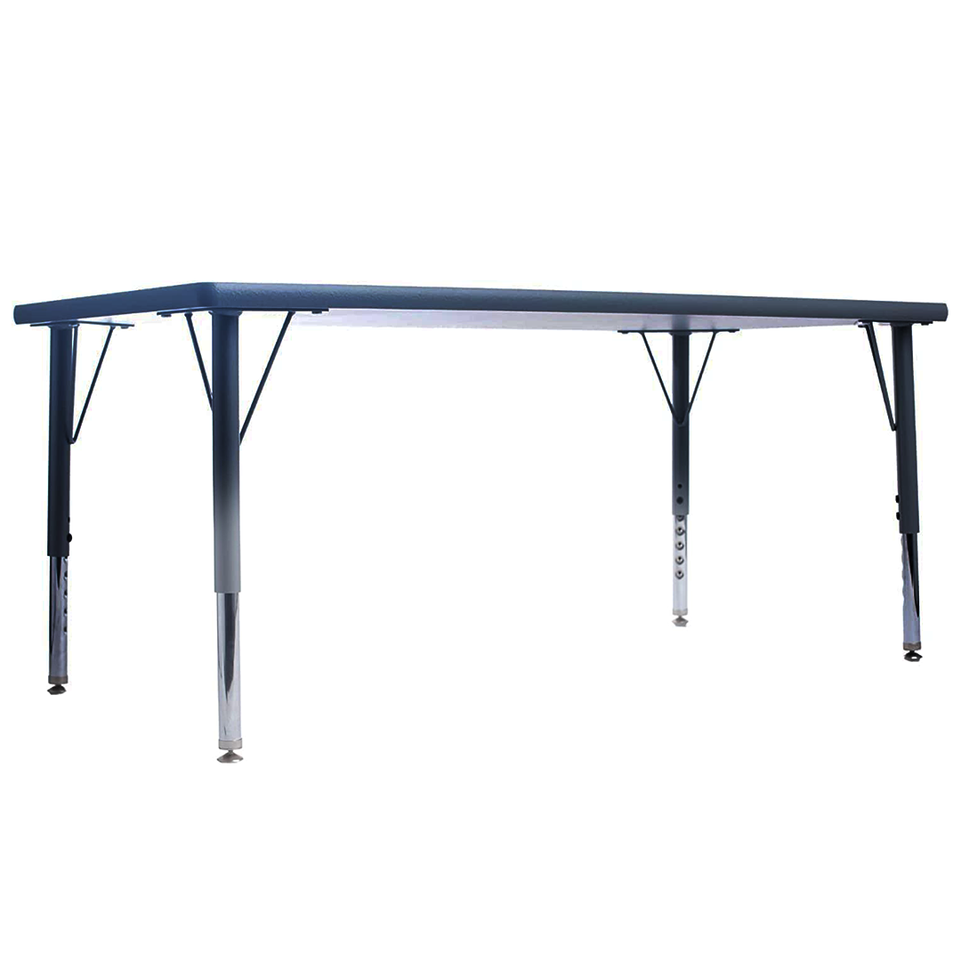 Whiteboard Activity Table Black Edge - Small Legs