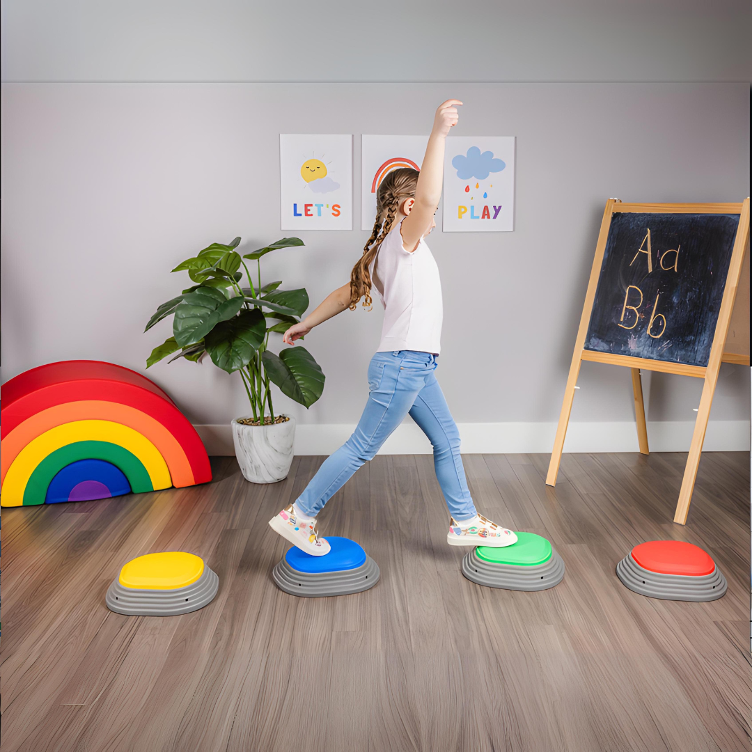 Bounce and Spring Stepping Stones Set of 4