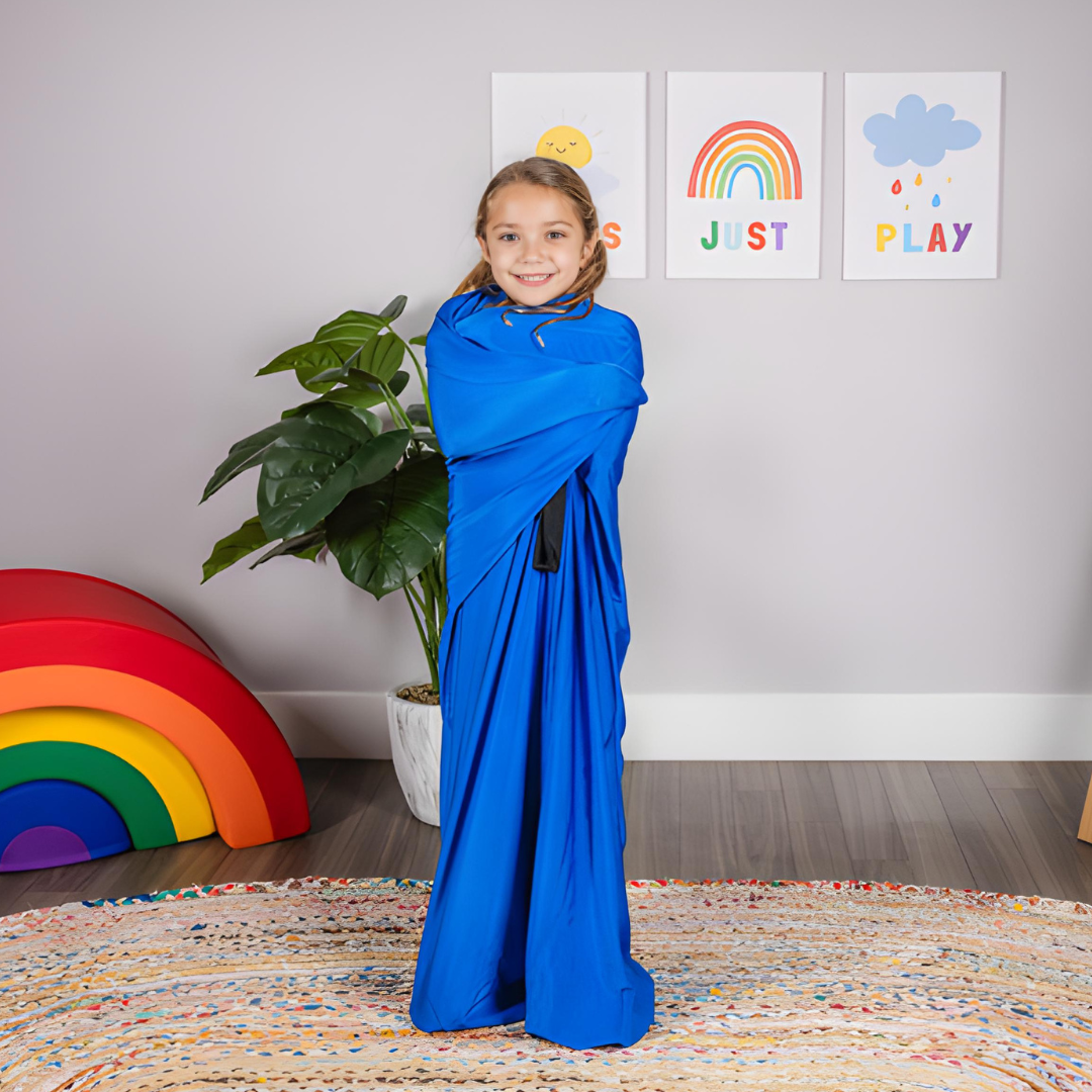 Sensory Hug Full Body Socks - Extra Large - Blue
