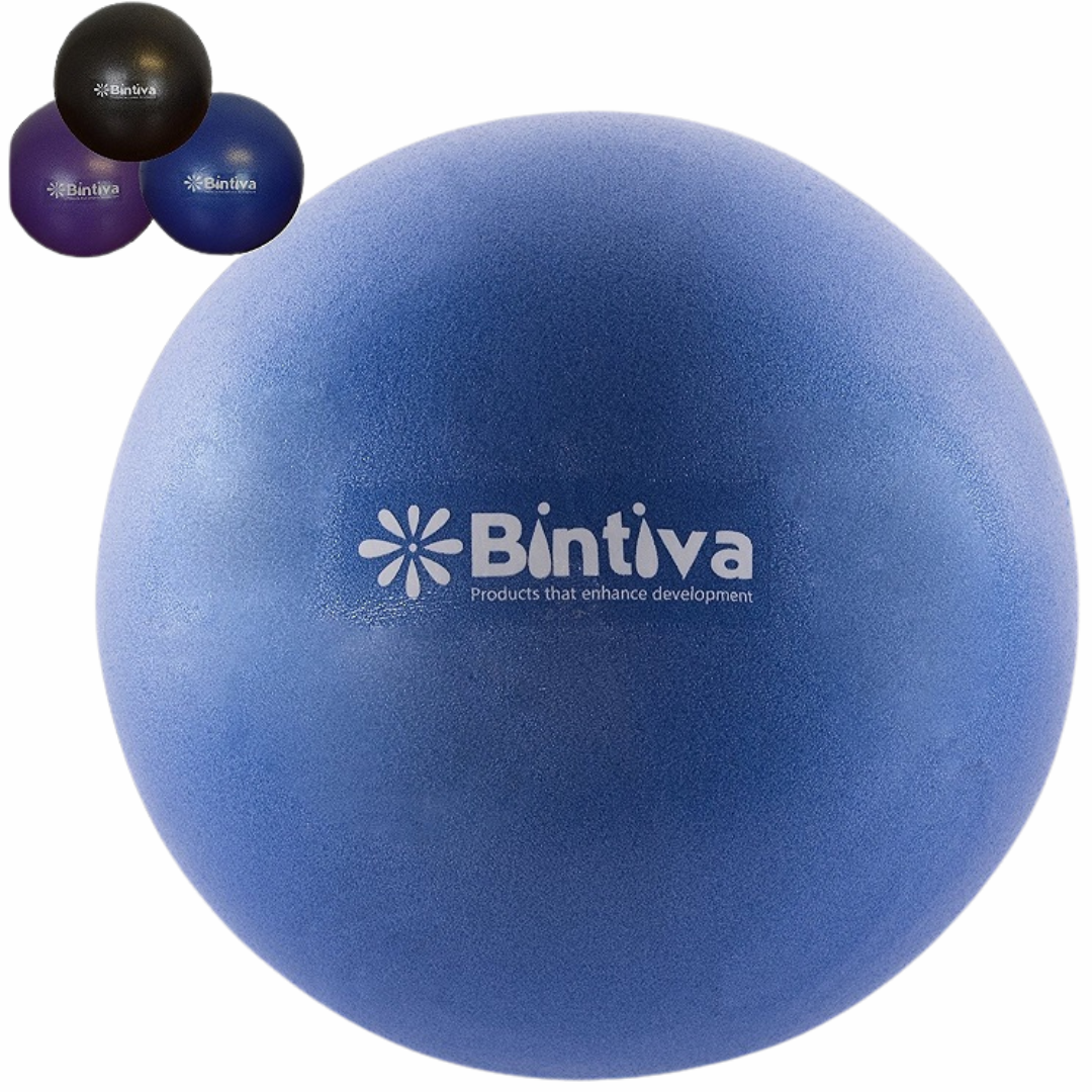 Bintiva 9 Inch Pilates Core Ball Blue