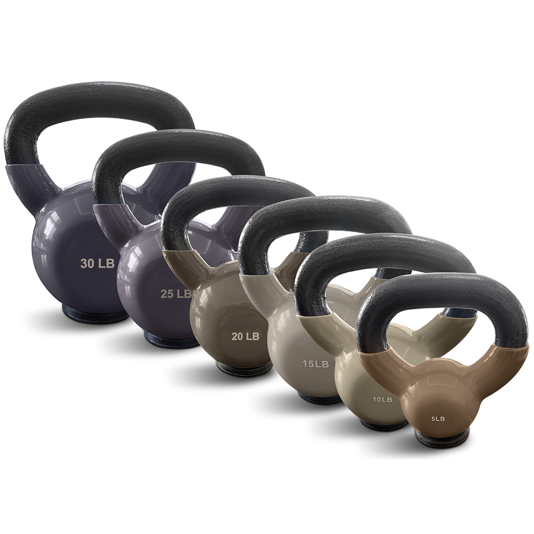 Bintiva Earth Tone Kettle Bell 5LB (Taupe)