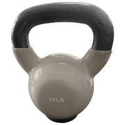 Bintiva Earth Tone Kettle Bell 15LB (Ash)