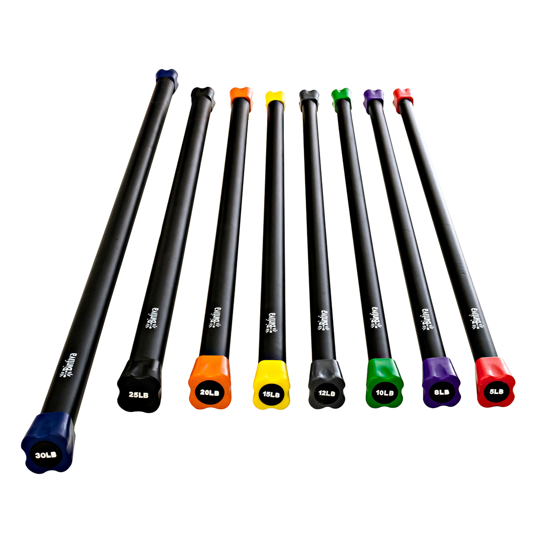 Bintiva Body Bar - Weighted Workout Bar - 12lb