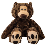 Weighted Plush Animals for Children - for Anxiety Focus or Sensory Input - Dark Brown Bear