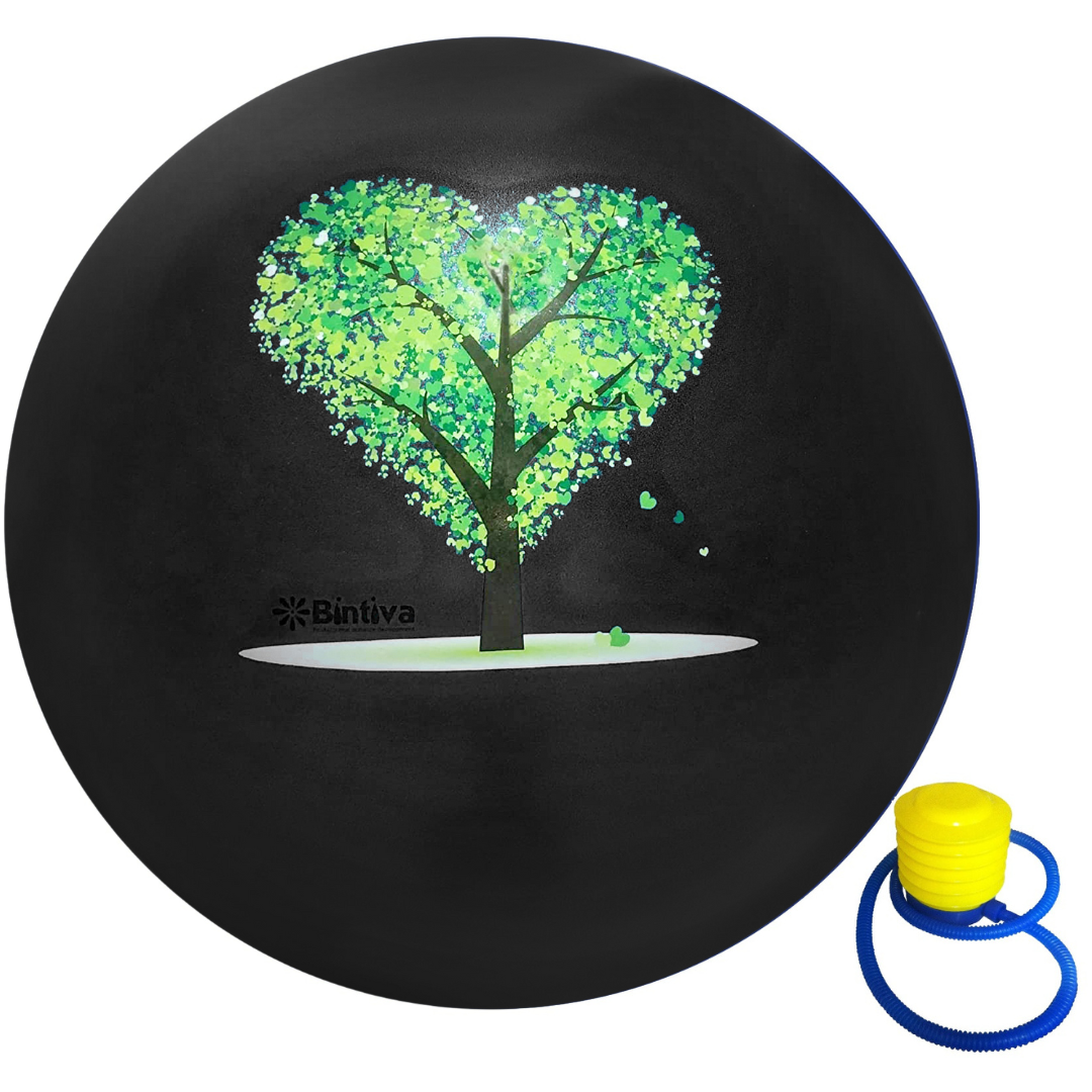 Stability Ball With Stabilizing Sand 55cm - Black