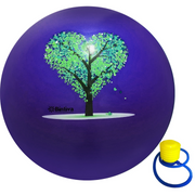 Stability Ball With Stabilizing Sand 45cm - Purple