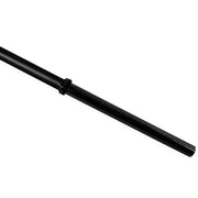 CAP 72" Regular Solid Straight Bar-BLACK