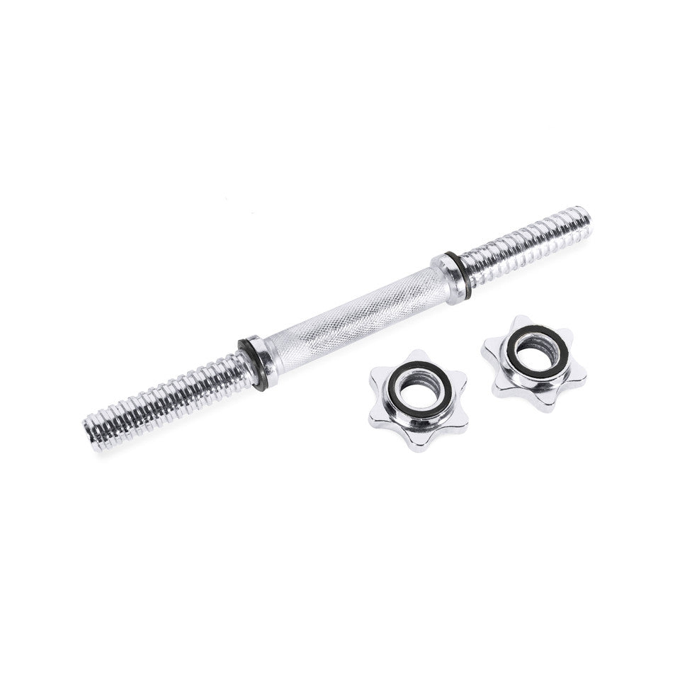 CAP 14" Regular Threaded Dumbbell Handle; Chrome