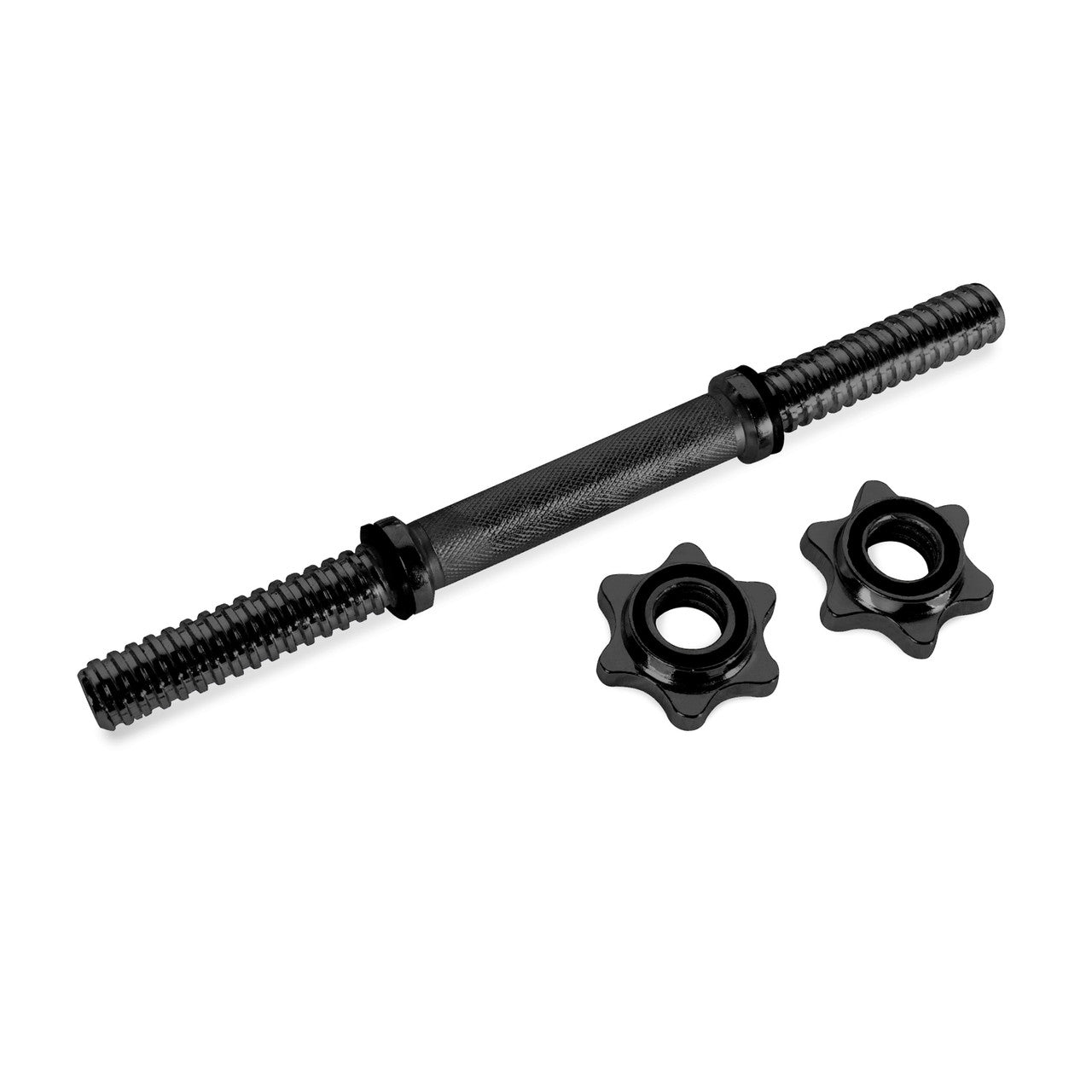 CAP 14" Regular Threaded Dumbbell Handle; Black