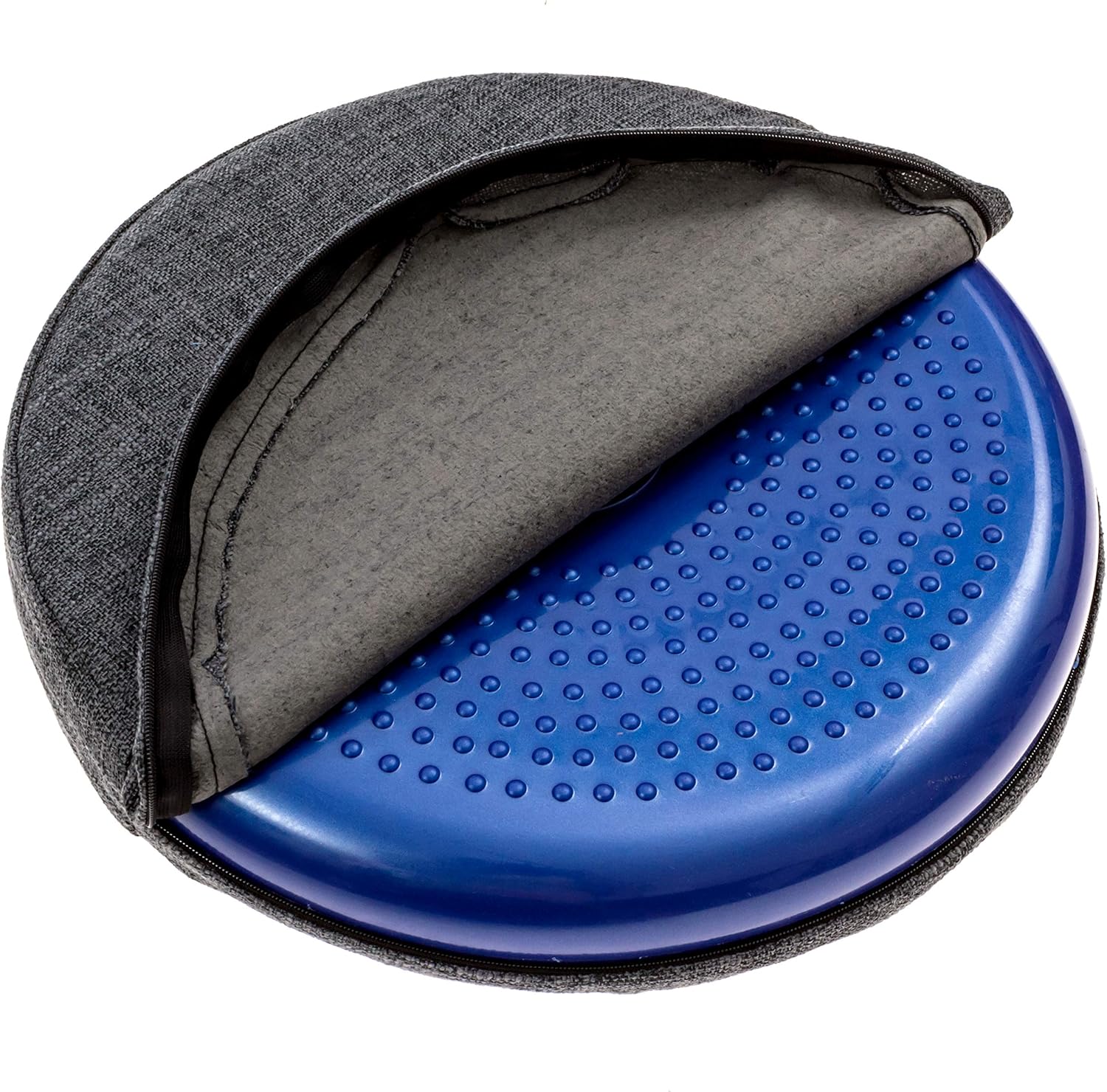 Wiggle Seat - 33cm - Removable Cover - Dark Gray Cover