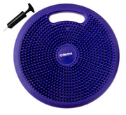 Bintiva Antimicrobial Active Wiggle Cushion - Wiggle Seat - 33cm - With Handle - Blue
