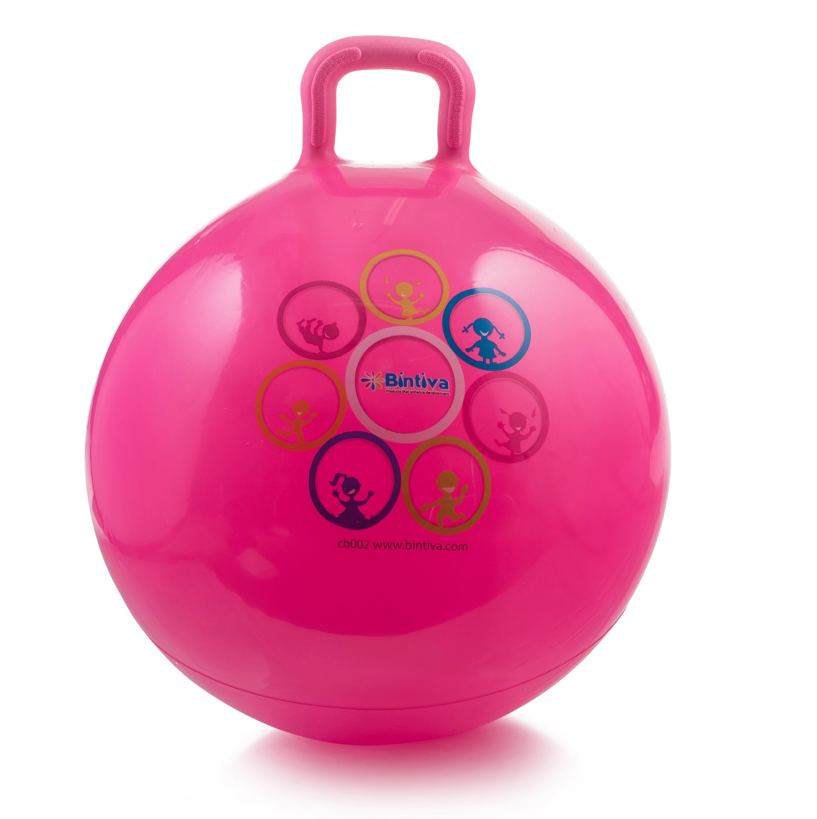 Bintiva Hopper Ball 45cm Pink