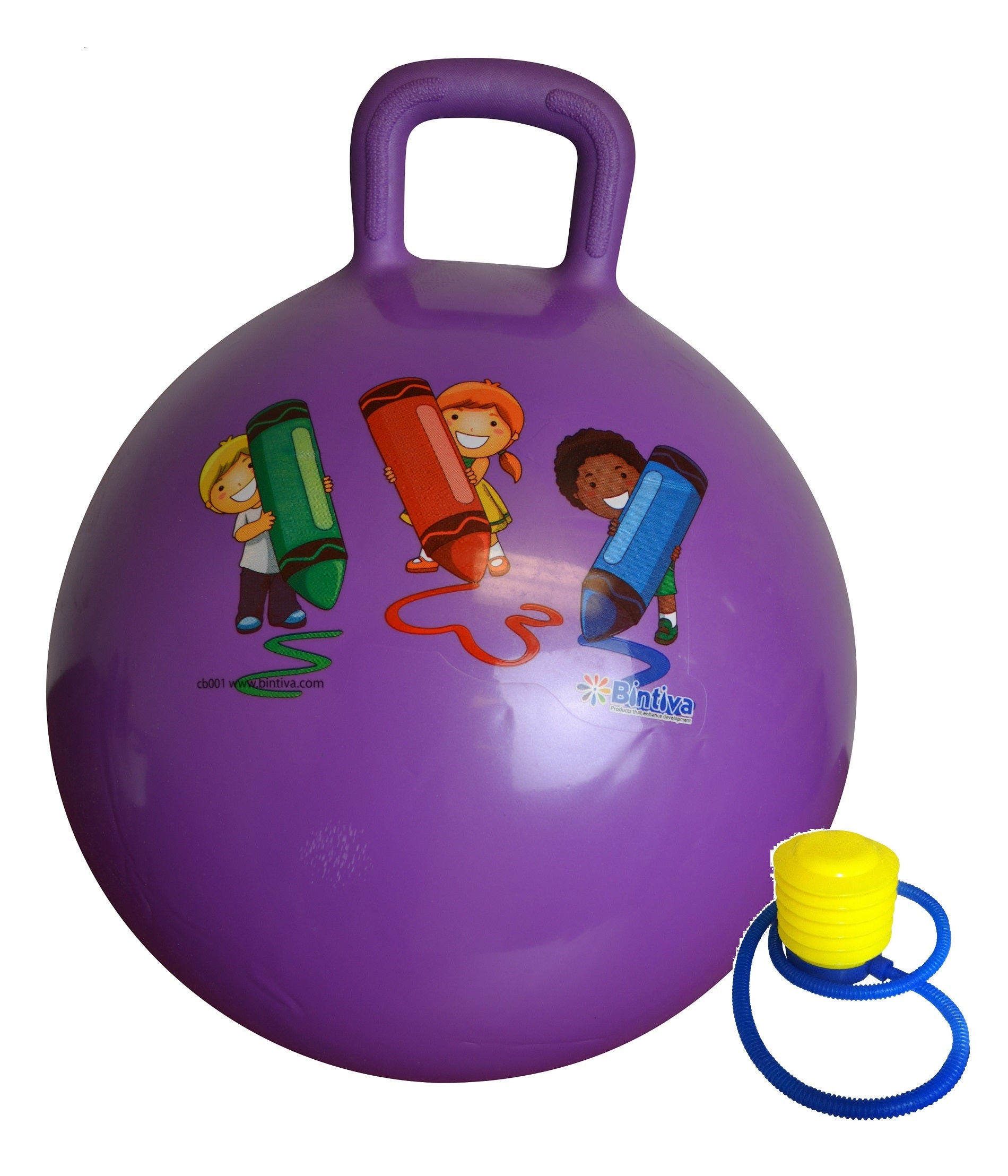Bintiva Hopper Ball 45cm Purple