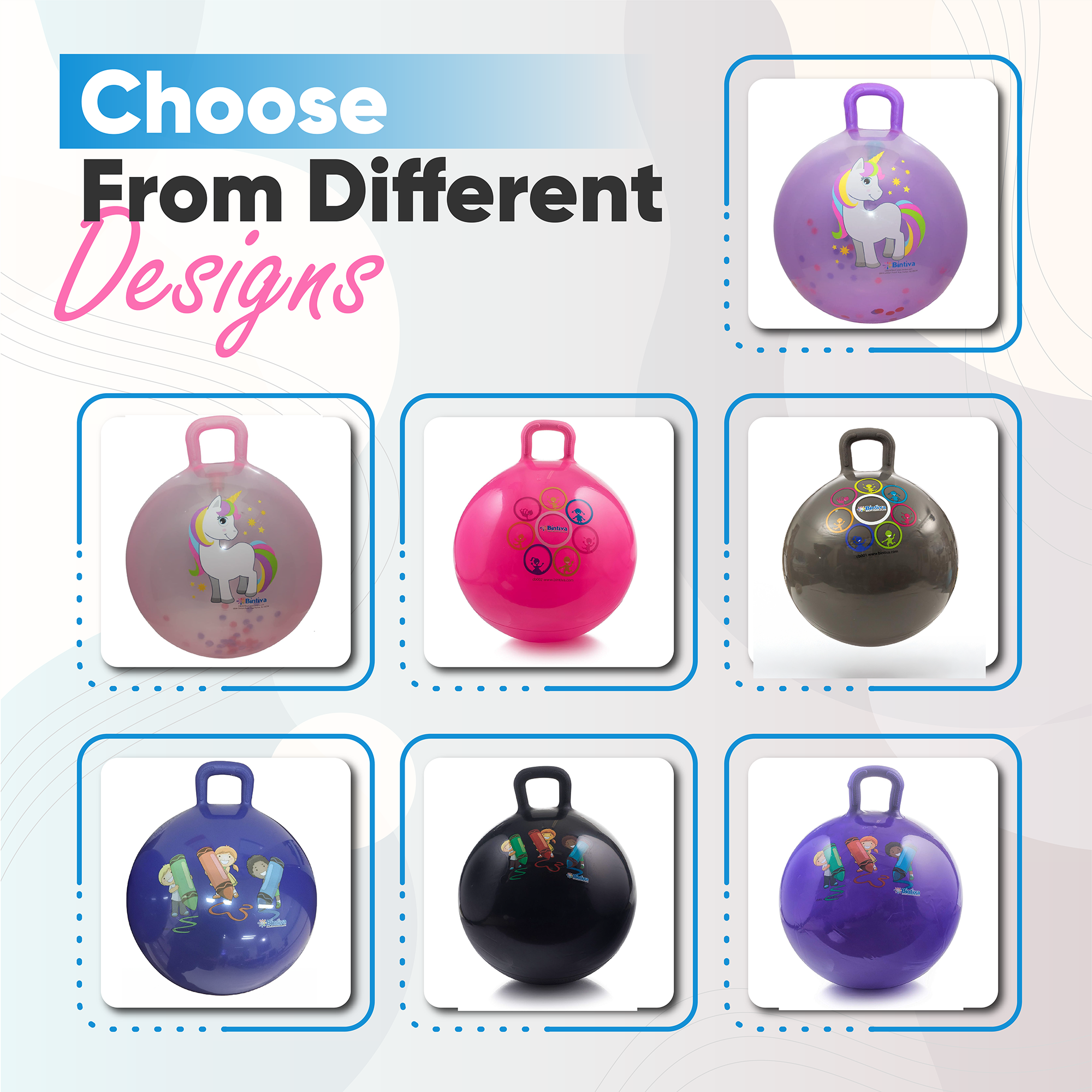 Glitter Hippity Hop - Pink 45cm