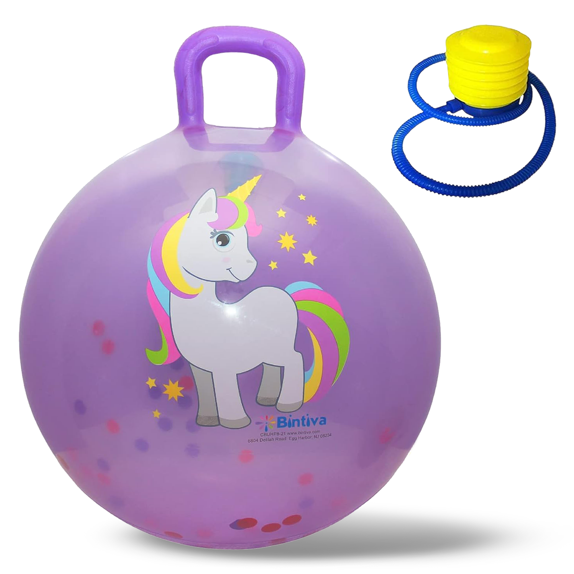 Glitter Hippity Hop - Purple 45cm