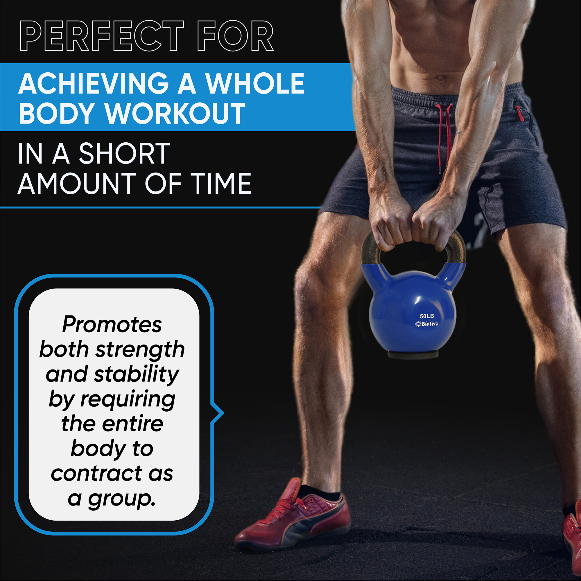 Bintiva Kettle Bell 25 Pounds
