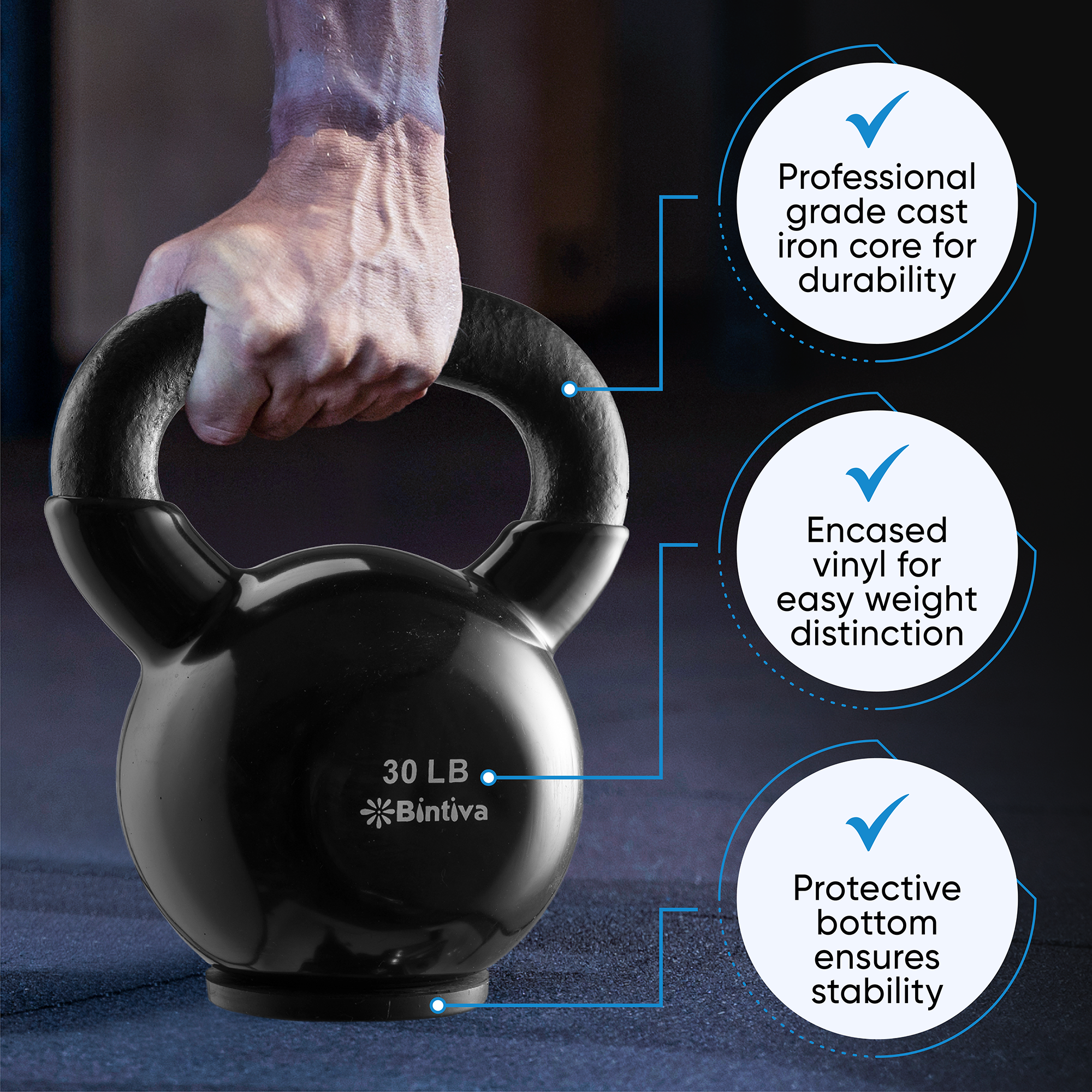 Bintiva Kettle Bell 10 Pounds