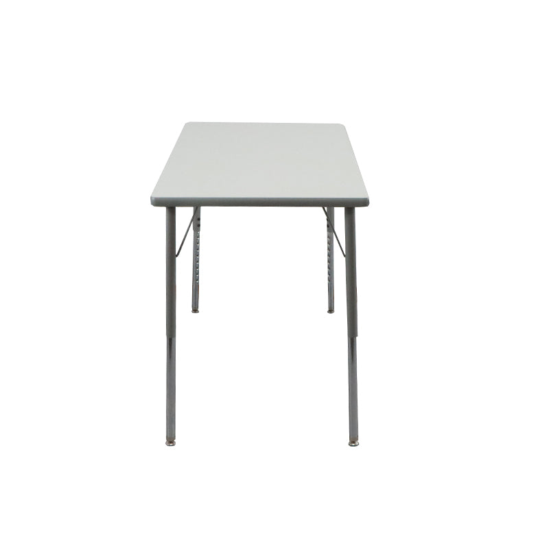 Activity Table 24 x 36 Black Edge - Black Legs Adjusts 15 - 24