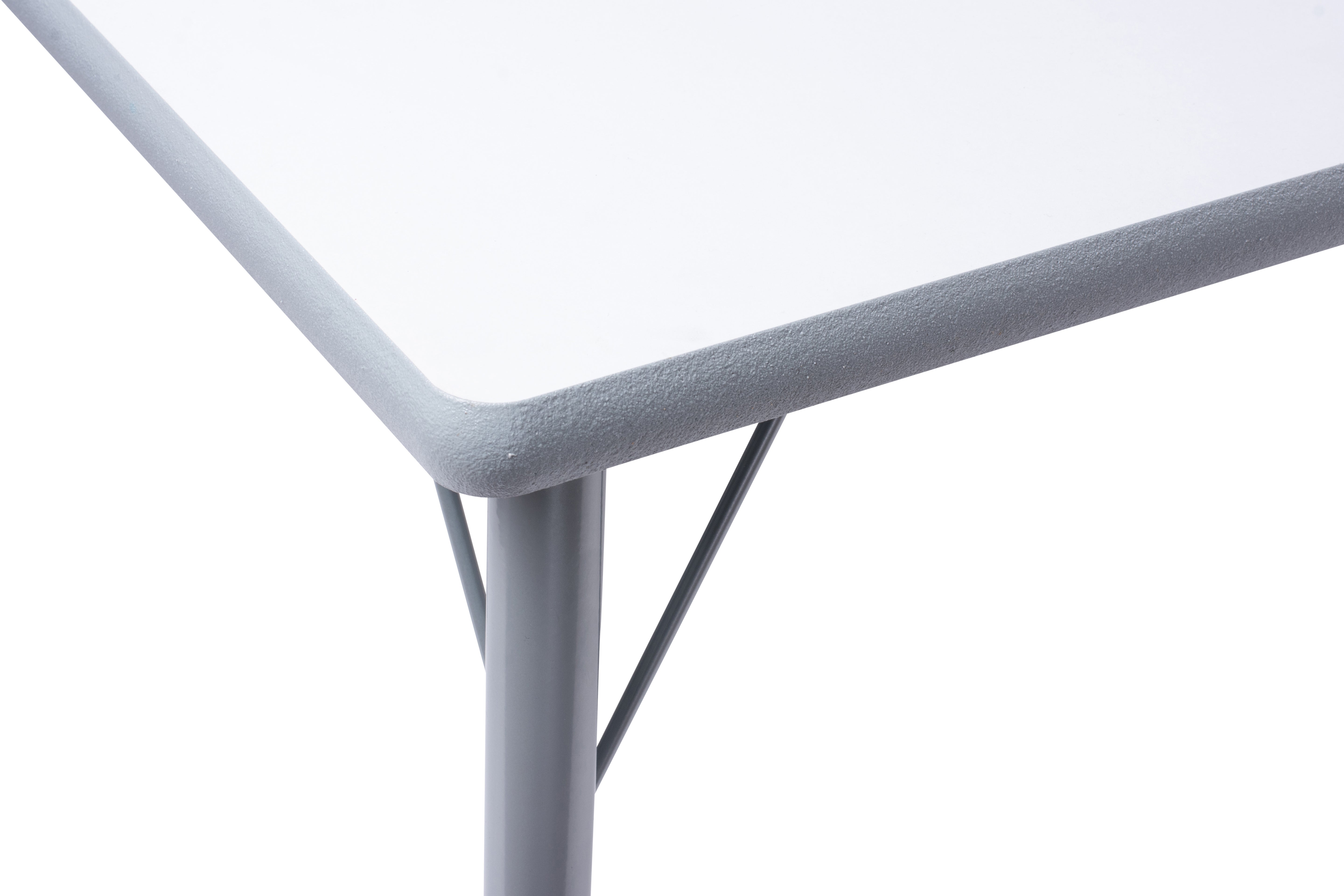 Activity Table 24 x 48 (60x120cm) Gray Edge - Gray Legs Adjusts 15 - 24