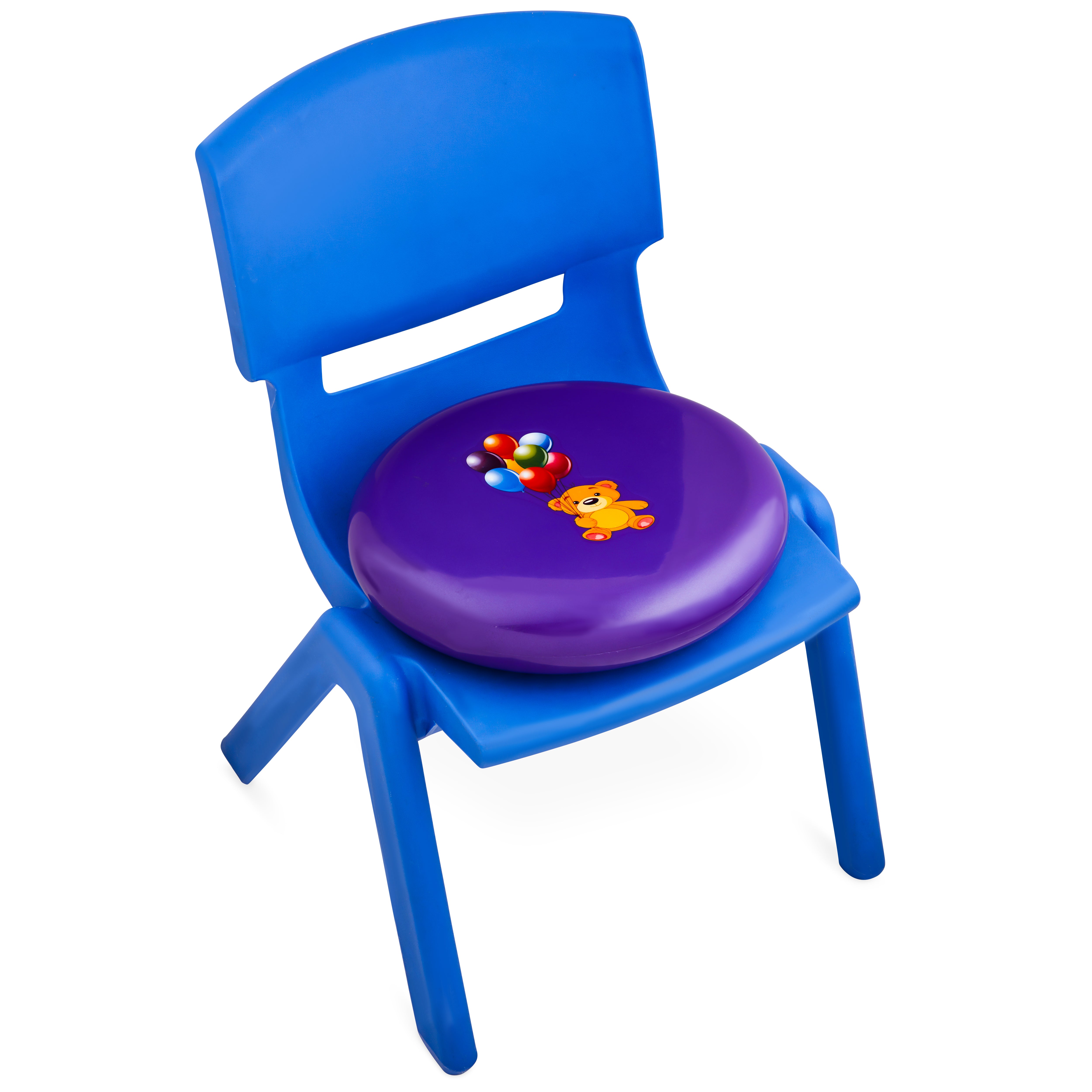 Wiggle Seat - Small - 26cm/ 10 inches, Children's mini disc for preschool - Blue