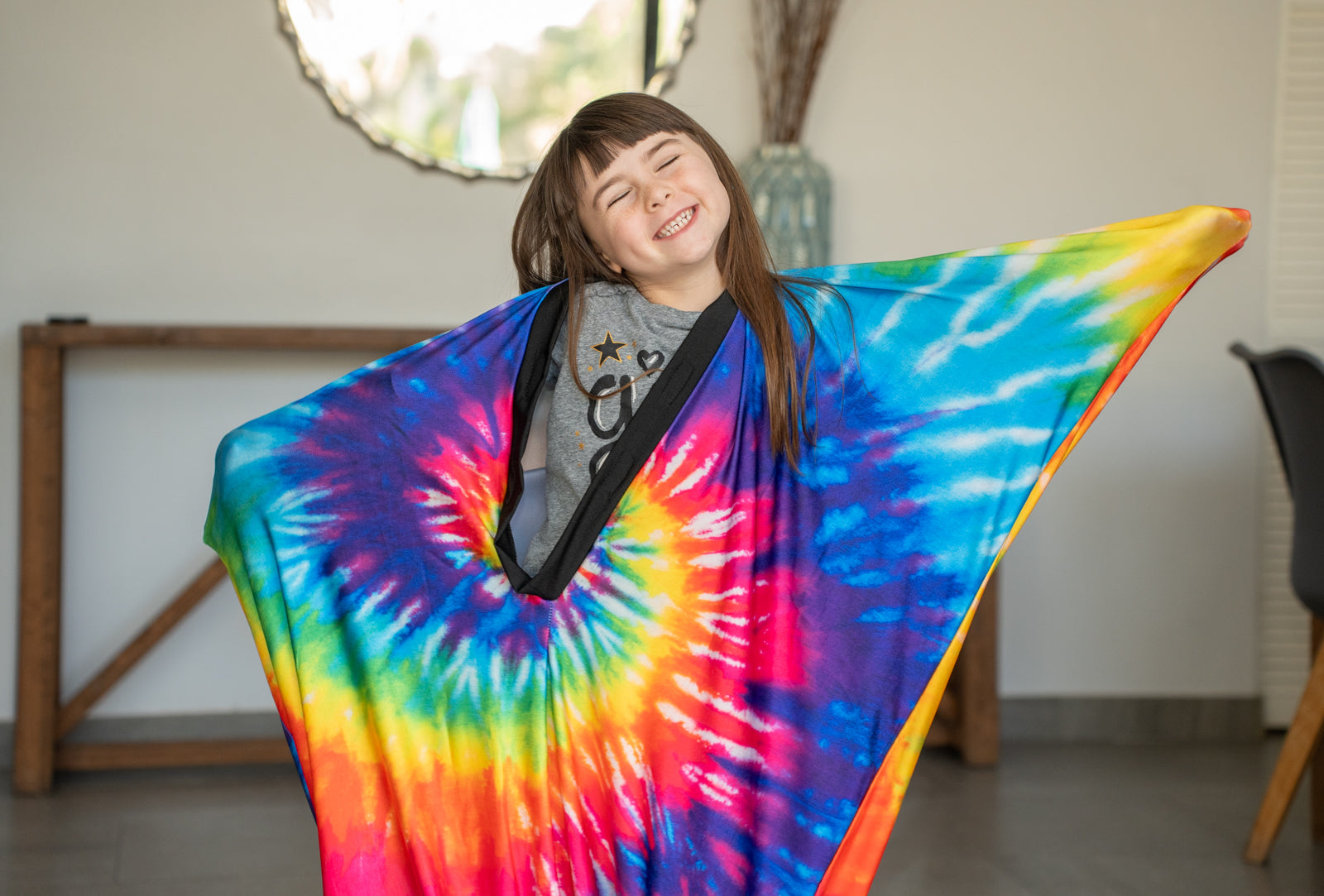 Sensory Hug Full Body Socks - Large - Tie Dye