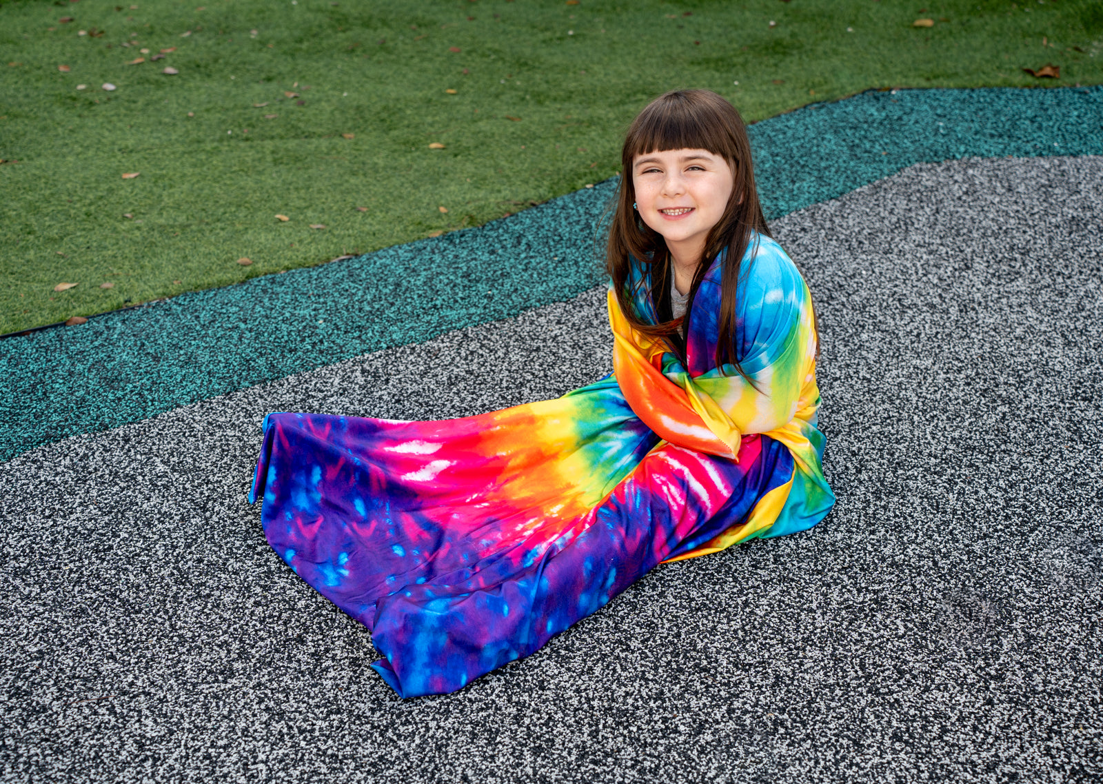 Sensory Hug Full Body Socks - Large - Tie Dye