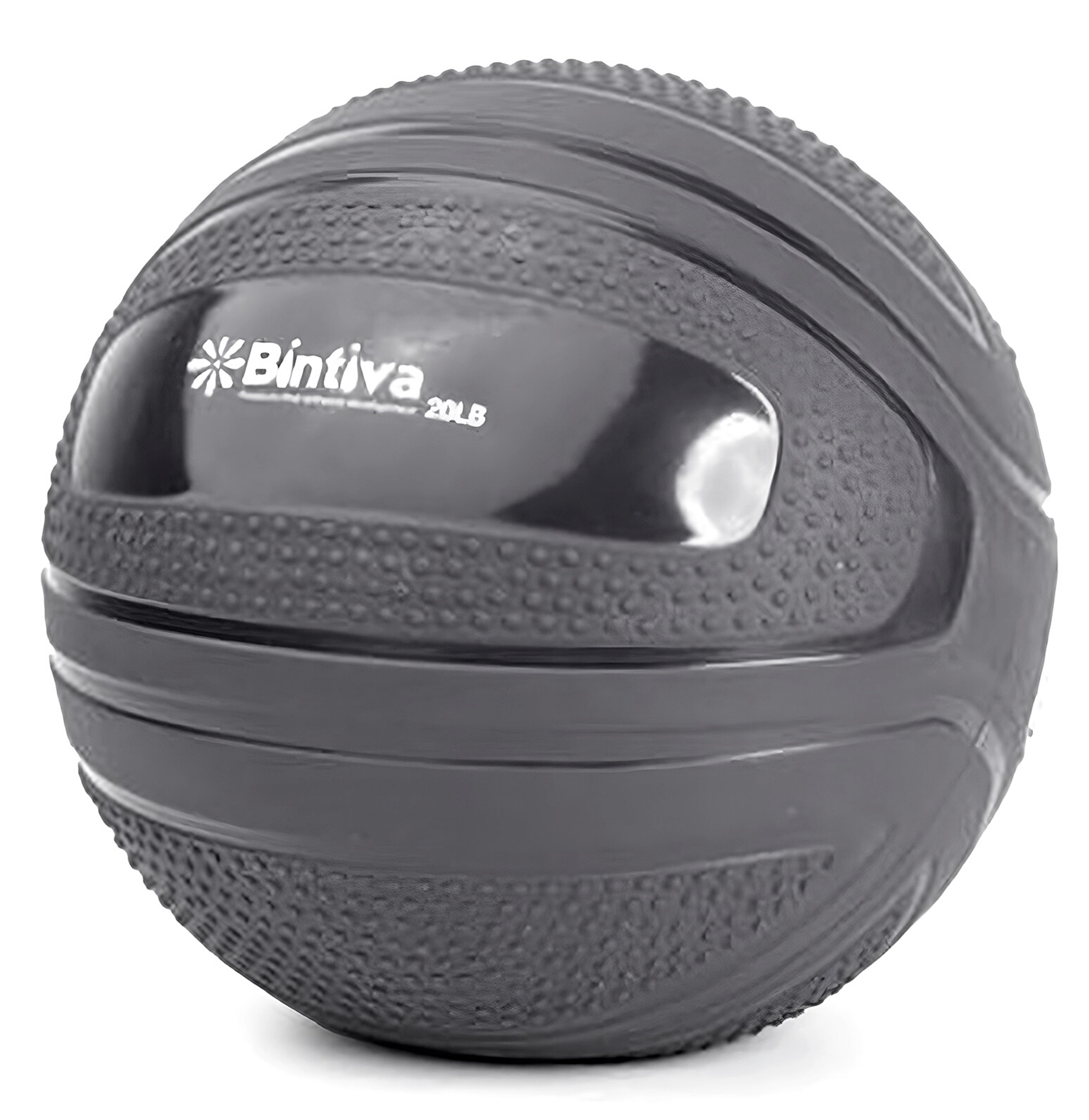 Textured Slam Ball - 20LB - Black