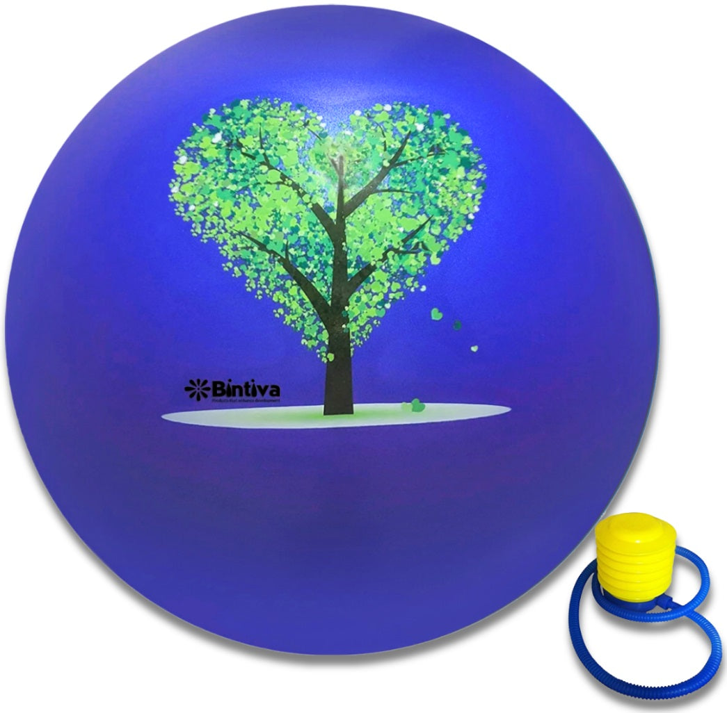 Stability Ball With Stabilizing Sand 65cm - Blue