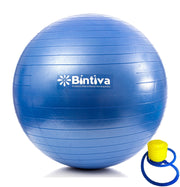 Anti-burst Fitness Exercise Stability Yoga Ball / Swiss Gym Birthing Ball - 85cm - Blue